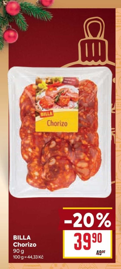 Speciality z akčního letáku týdne BILLA, platného od 11. 12. do 15. 12.