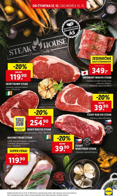 Speciality z akčního letáku týdne Lidl, platného od 12. 12. do 15. 12.
