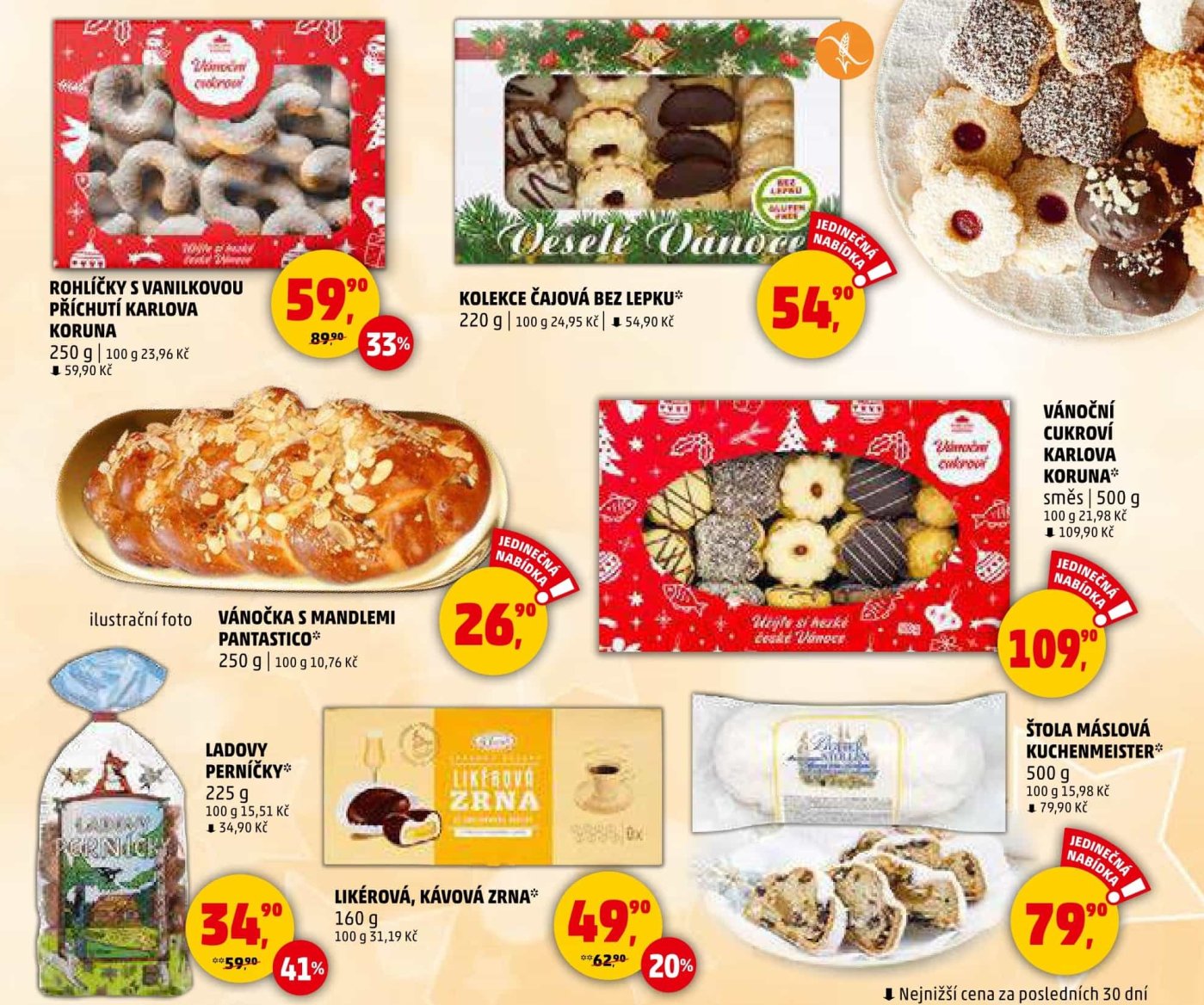 Speciality z akčního letáku týdne PENNY, platného od 12. 12. do 18. 12.