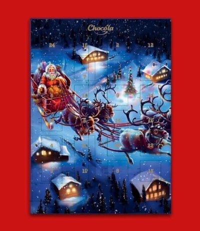 Závadný adventní kalendář