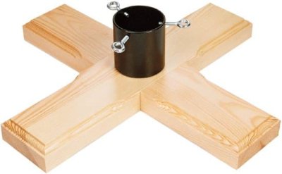 Dřevěný stojan na stromek