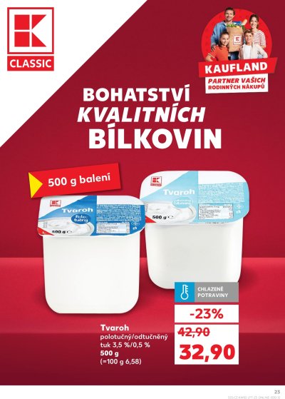 Akční leták týdne Kaufland, platný od 8. 1. do 14. 1.