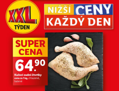 Akční leták týdne Lidl, platný od 6. 1. do 12. 1.