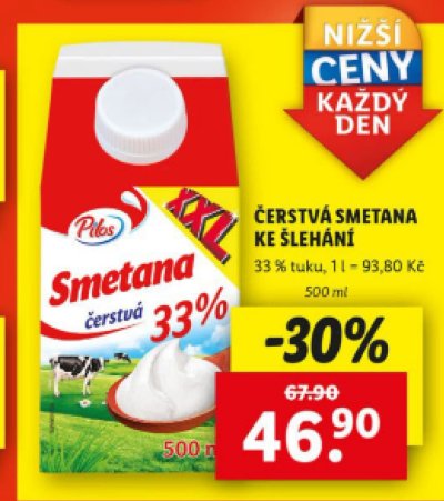 Akční leták týdne Lidl, platný od 6. 1. do 12. 1.