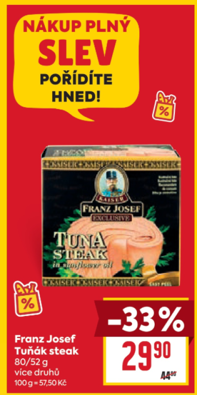 Speciality z akčního letáku týdne BILLA od 8. 1.