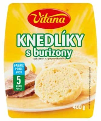 Obal na sypkou směs na knedlíky s burizony