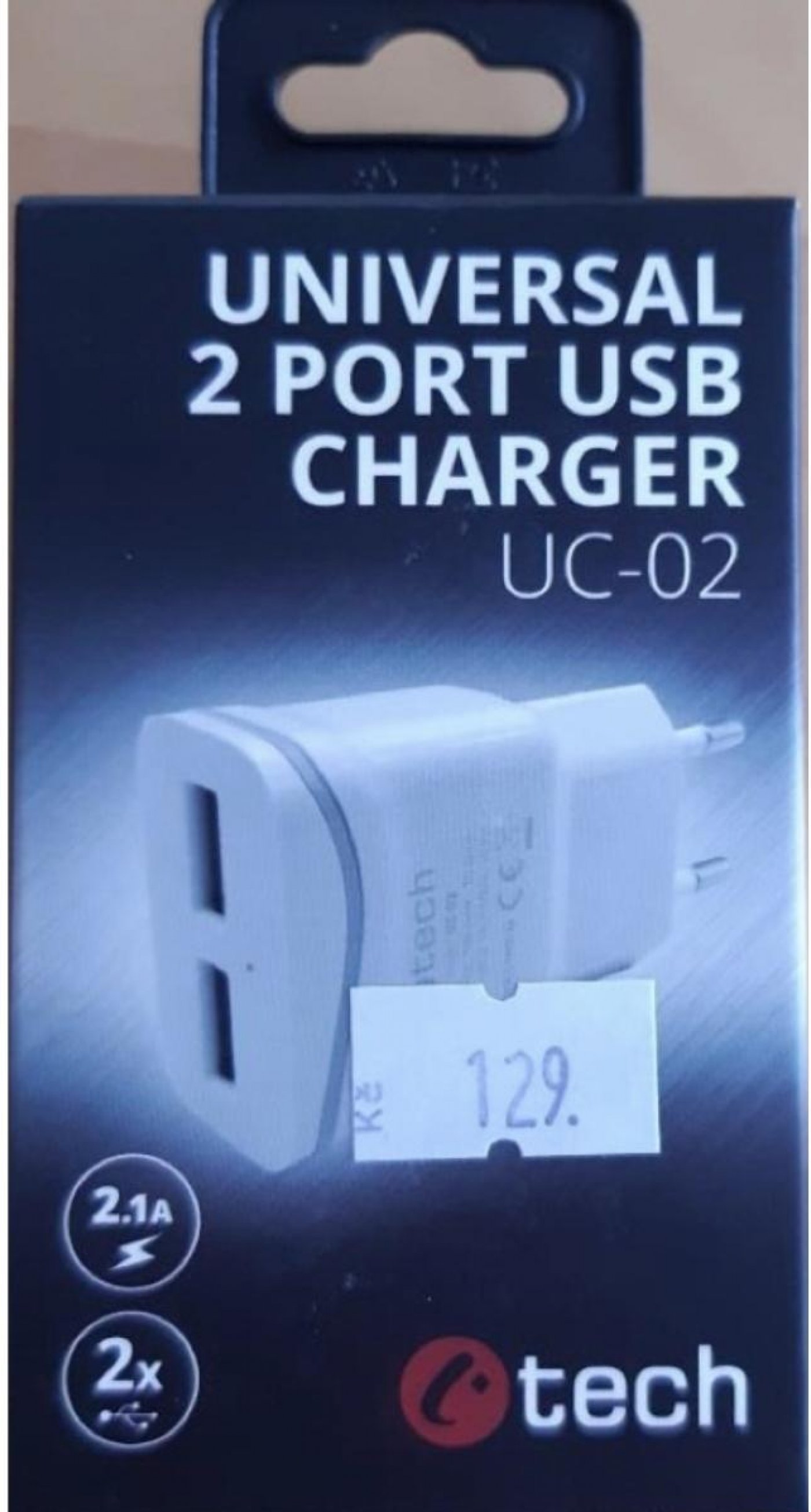 Nebezpečná USB nabíječka C-tech UC-02