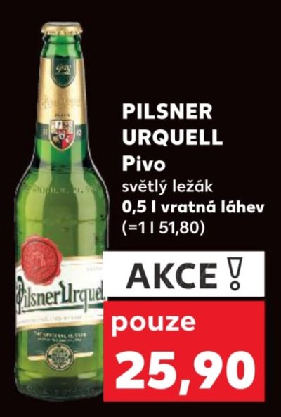 Akční leták týdne Kaufland, platný od 22. 1. do 28. 1.