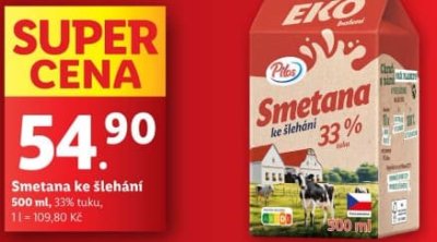 Akční leták týdne Lidl, platný od 20. 1. do 28. 1.