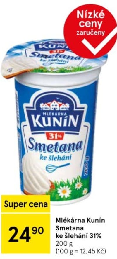 Akční leták týdne Tesco, platný od 22. 1. do 28. 1.