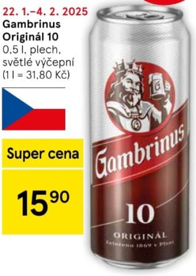 Akční leták týdne Tesco, platný od 22. 1. do 28. 1.