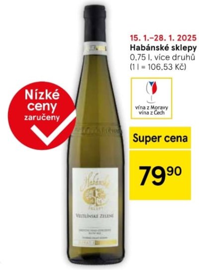 Speciality z akčního letáku týdne Tesco od 22. 1.