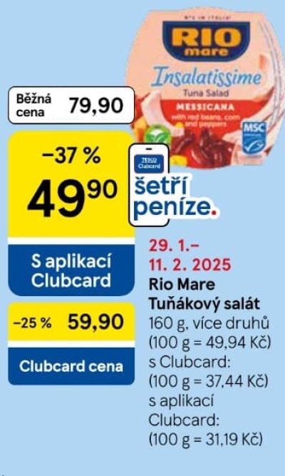 Bomby z akčního letáku týdne Tesco od 29. 1.