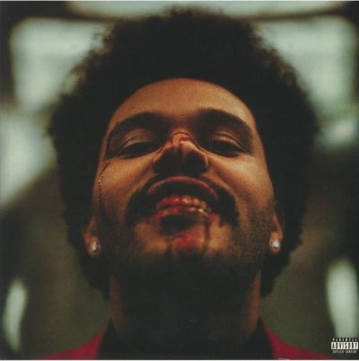 Obal LP desky zpěváka The Weeknd