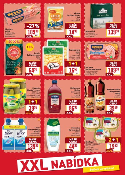 Akční bomby týdne BILLA, platné od 5. 2.