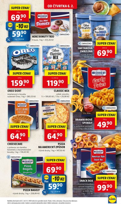 Akční bomby týdne Lidl, platné od 6. 2.