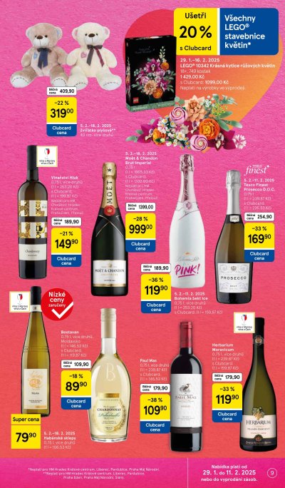 Akční bomby týdne Tesco, platné od 5. 2.