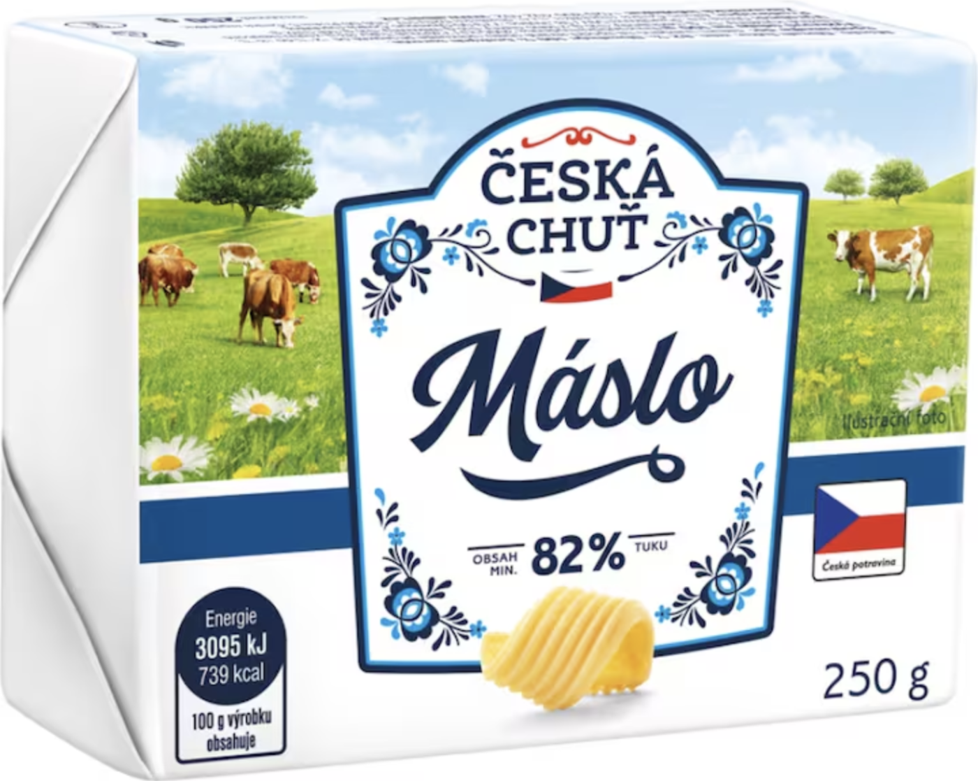 Máslo Česká chuť z Albertu
