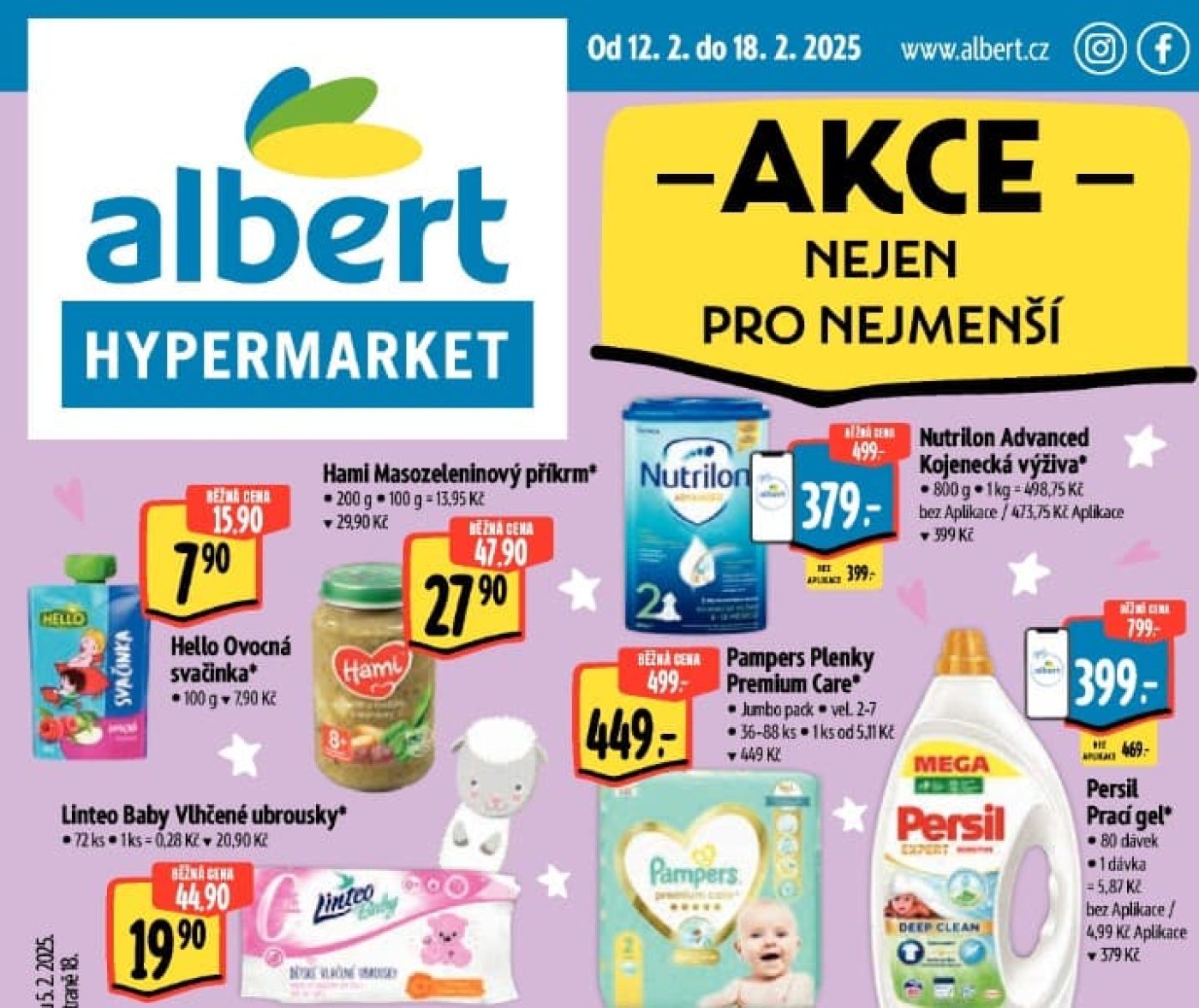 Speciality z akčního letáku týdne Albert, platného od 12. 2. do 18. 2.