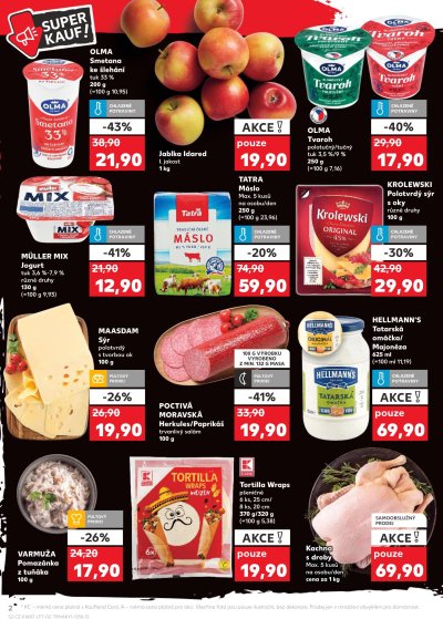 Akční leták týdne Kaufland, platný od 12. 2. do 18. 2.