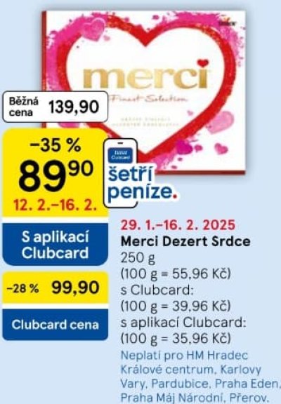Speciality z akčního letáku týdne Tesco, platného od 12. 2. do 18. 2.