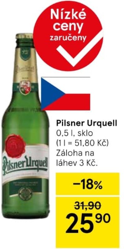 Akční leták týdne Tesco, platný od 12. 2. do 18. 2.