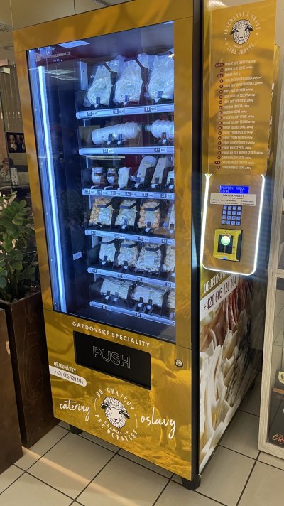 Automat na ovčí sýry