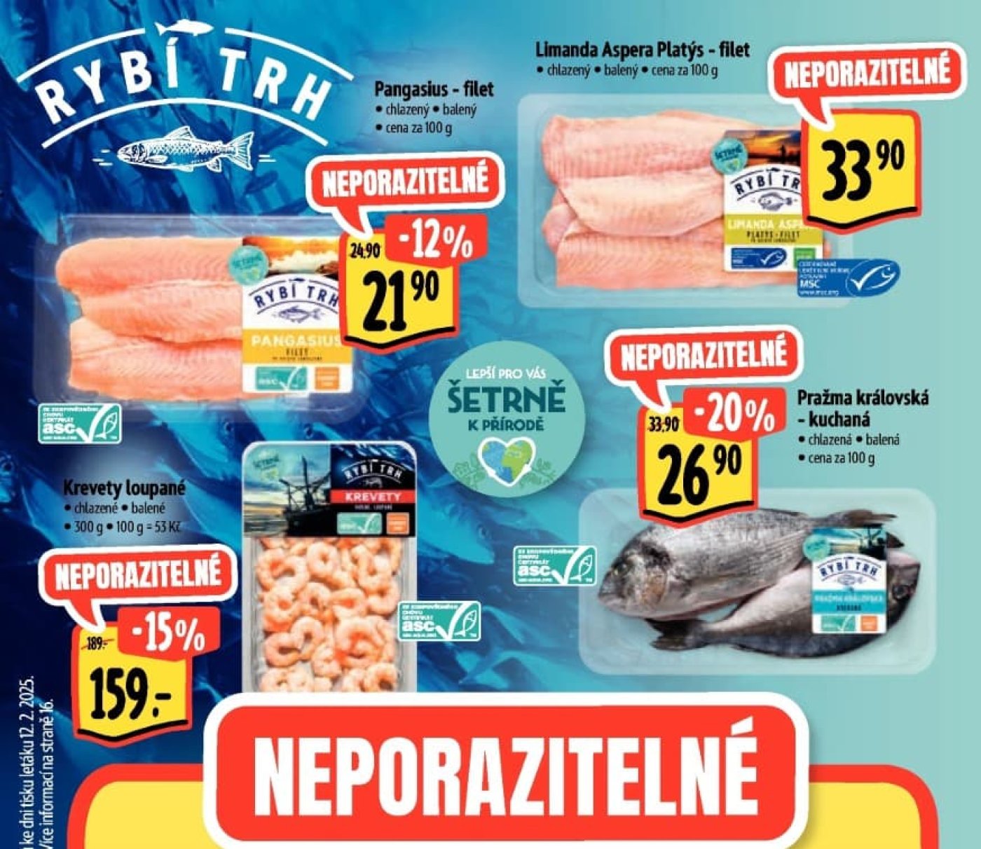 Akční leták týdne Albert, platný od 19. 2. do 25. 2.
