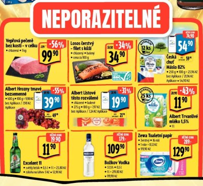Akční leták týdne Albert, platný od 19. 2. do 25. 2.