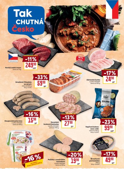 Akční leták týdne BILLA, platný od 19. 2. do 25. 2.
