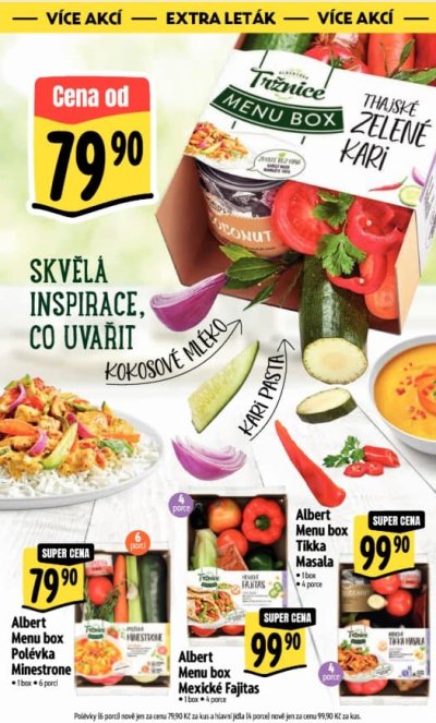 Speciality z akčního letáku týdne Albert, platného od 19. 2. do 25. 2.