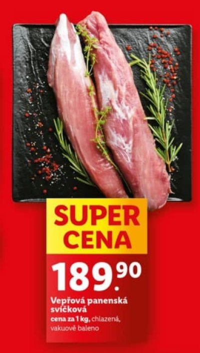 Akční leták týdne Lidl, platný od 20. 2. do 23. 2.