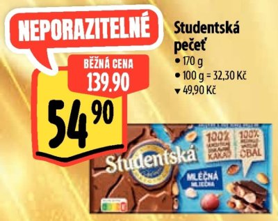 Bomby z akčního letáku týdne Albert od 26. 2.