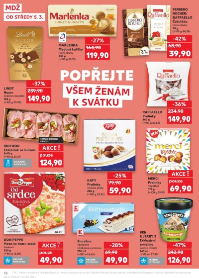 Speciality z akčního letáku týdne Kaufland od 5. 3.