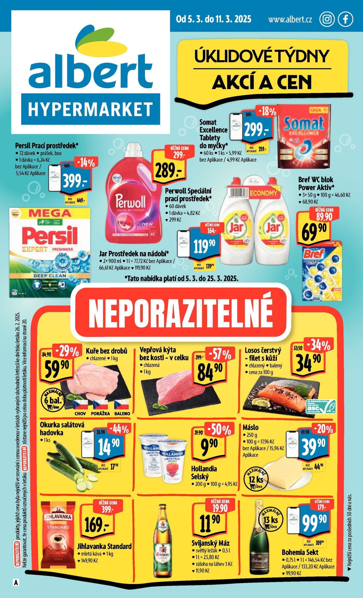 Akční leták Albert platný od 5. 3. do 11. 3.