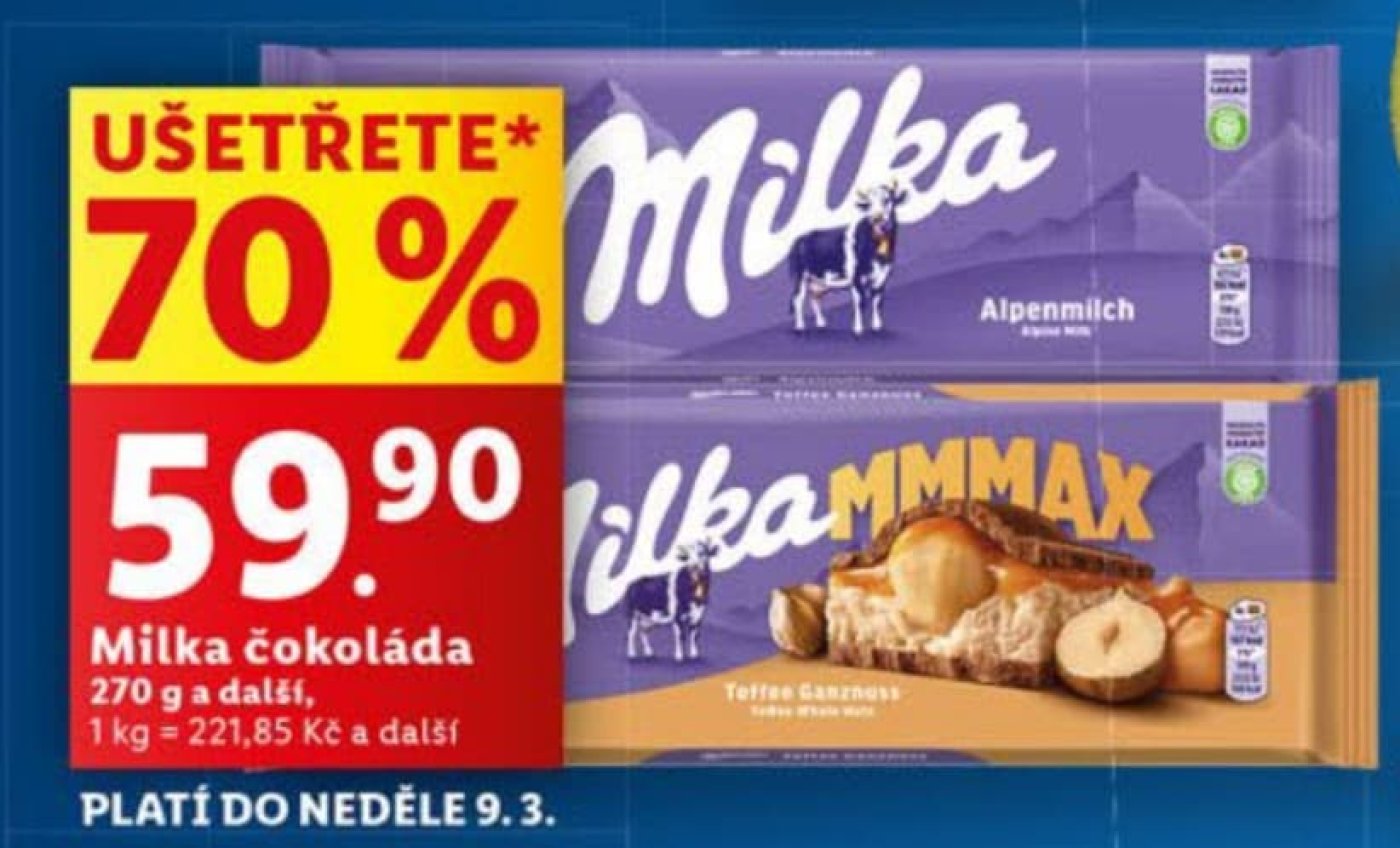 Akční leták Lidl platný od 3. 3. do 9. 3.