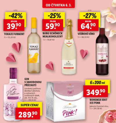 Speciality z akčního letáku týdne Lidl od 6. 3.