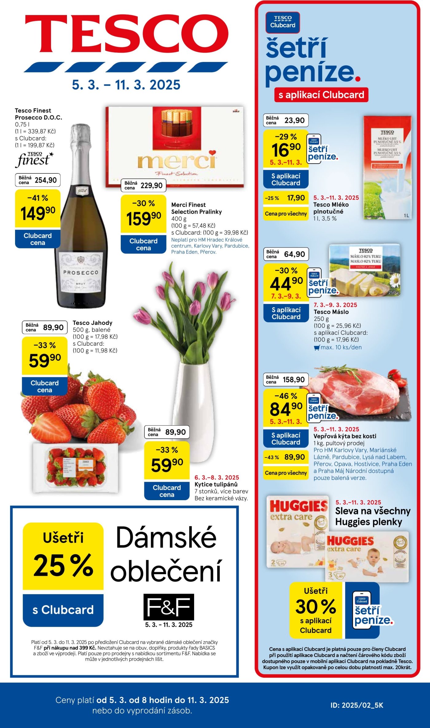Akční leták Tesco platný od 5. 3. do 11. 3.