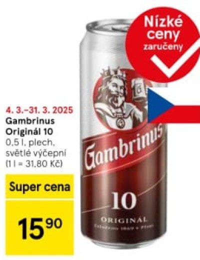 Akční leták Tesco platný od 5. 3. do 11. 3.