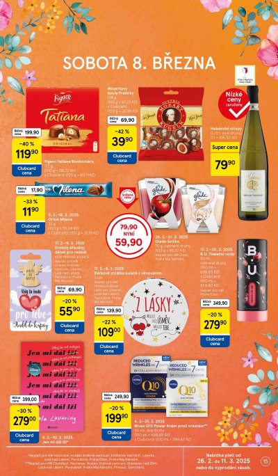 Speciality z akčního letáku týdne Tesco od 5. 3.