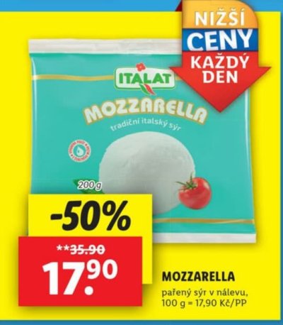 Akční leták týdne Lidl od 13. 3.