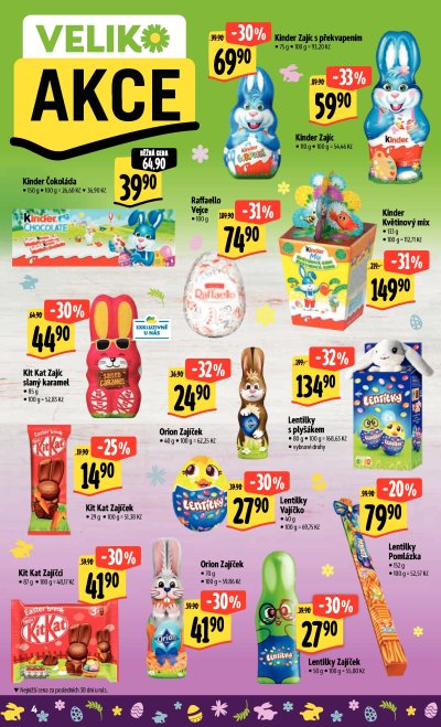 Speciality z akčního letáku Albert od 12. 3.
