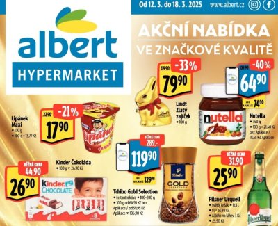 Speciality z akčního letáku Albert od 12. 3.