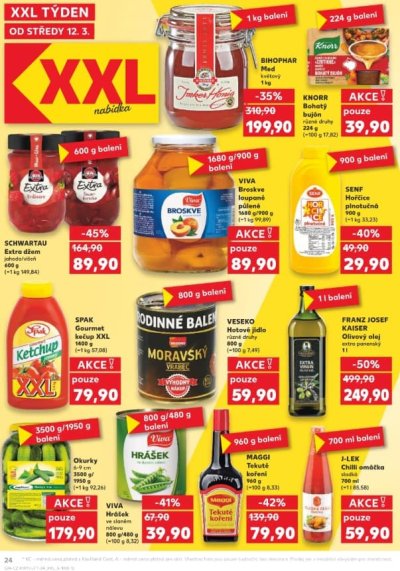 Speciality z akčního letáku Kaufland od 12. 3.