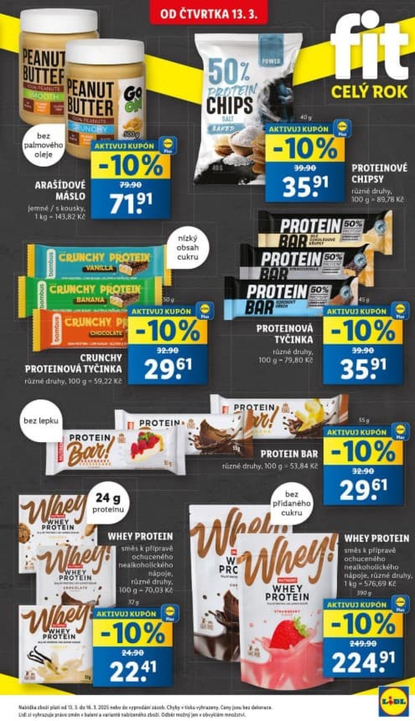 Speciality z akčního letáku Lidl od 13. 3.