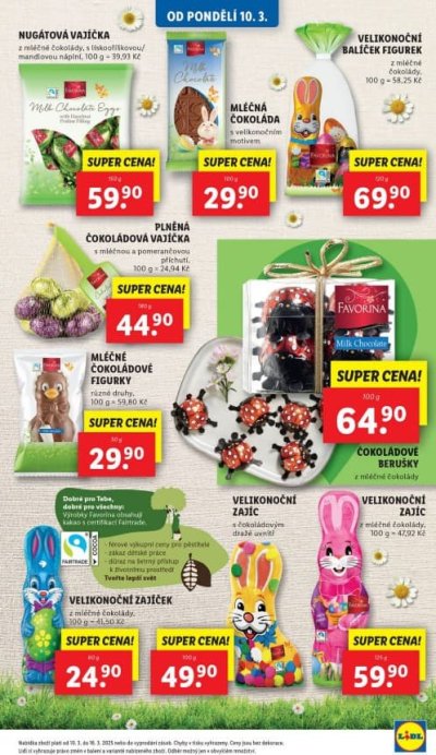 Speciality z akčního letáku Lidl od 13. 3.