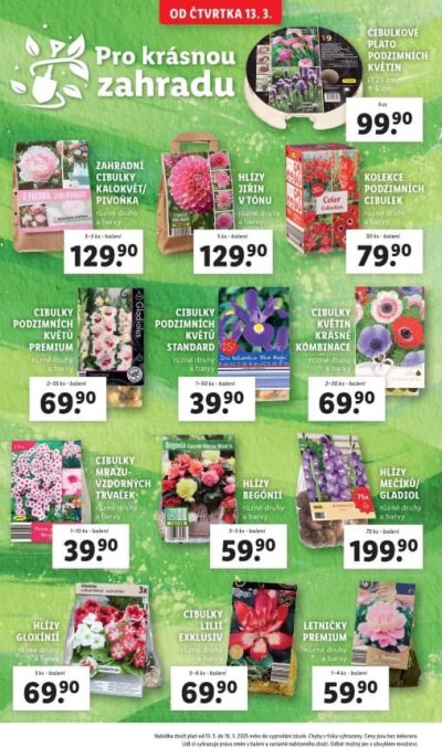 Speciality z akčního letáku Lidl od 13. 3.