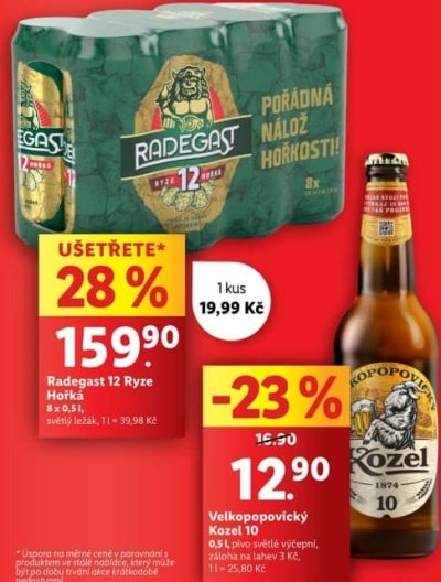 Akční leták týdne Lidl od 20. 3.