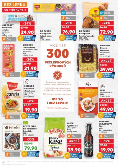Speciality z akčního letáku Kaufland od 19. 3.
