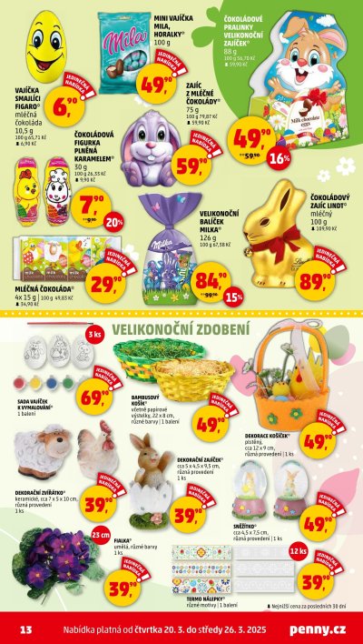 Speciality z akčního letáku PENNY od 20. 3.